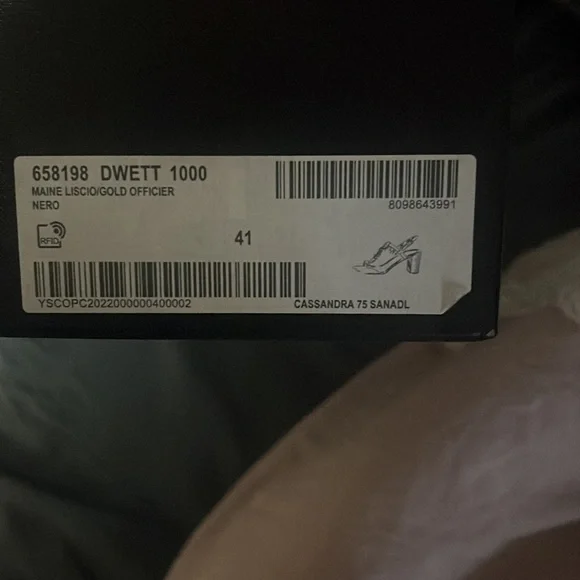 YSL Dwett heeled sandals - Picture 3 of 4